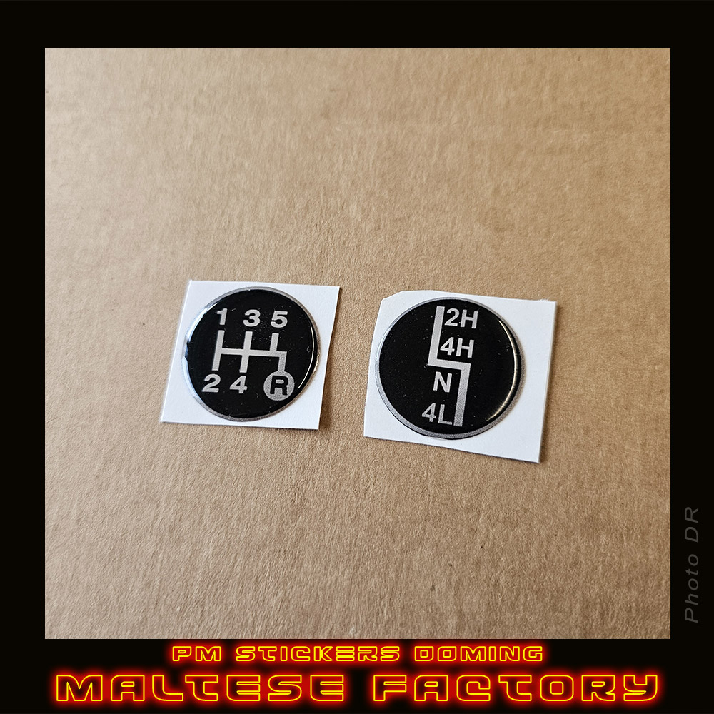 stickers doming boite vitesse transfert jeep wrangler.1