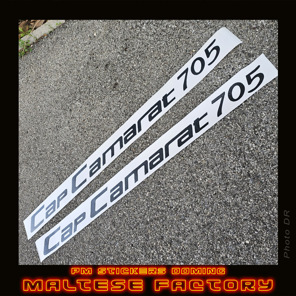 maltese factory pm stickers doming cap camarat 705.3